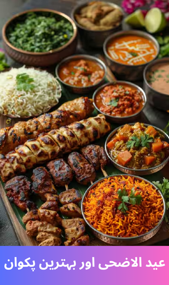 Eid ul Azha and delicious dishes
